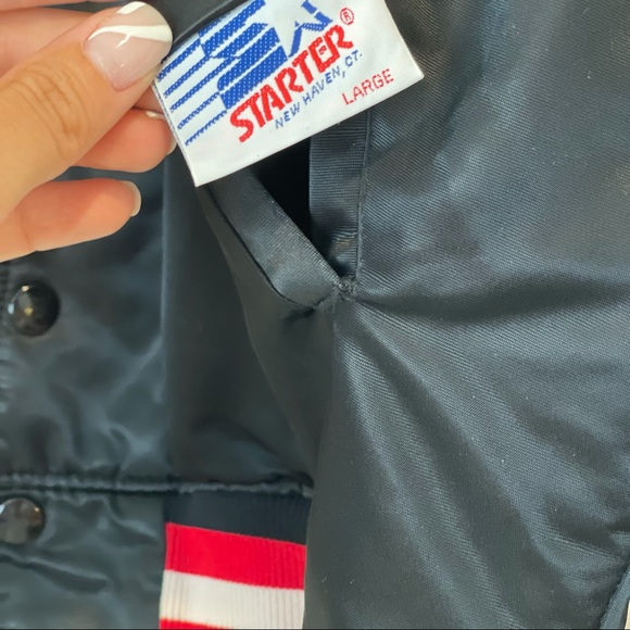 REVERSIBLE NBA Chicago Bulls vintage Starter coat - Picture 7 of 16